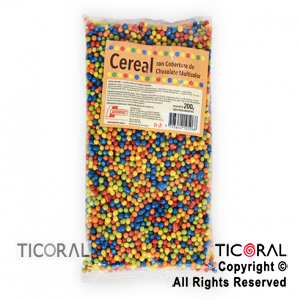 CEREAL CHOCOLATE COLOR MULTICOLOR X200GR ARGENFRUT